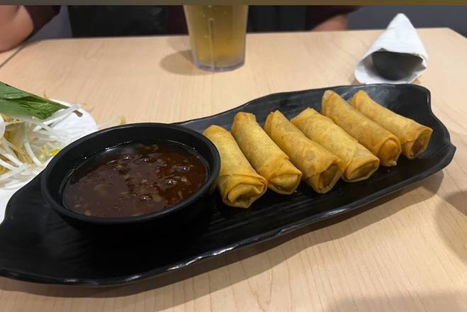 #.VEGGI SPRING ROLLS-素春卷-Chả giò chay (6 cái)